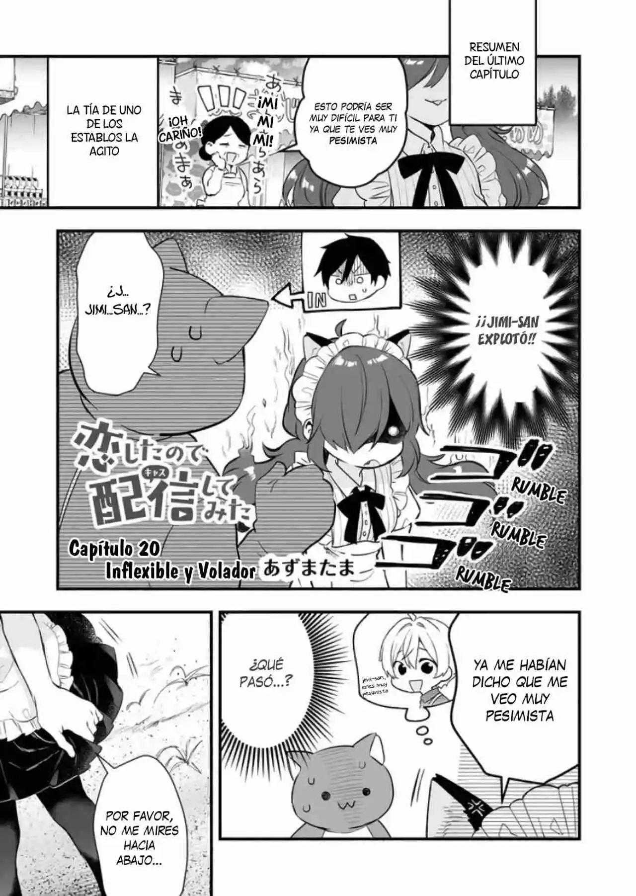 Koi Shita No De, Haishin Shite Mita - Capítulo 20 - Página 2 - LectorTMOo
