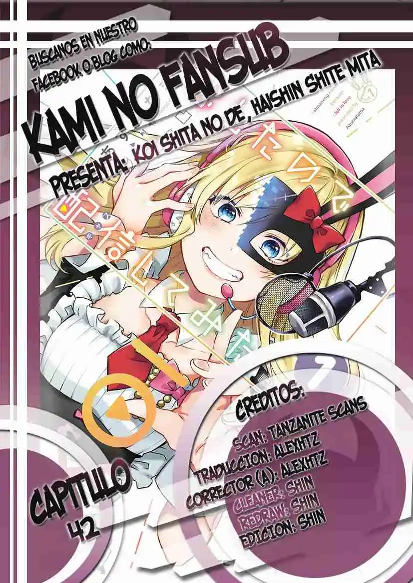 Koi Shita No De, Haishin Shite Mita - Capítulo 42 - Página 1 - LectorTMOo