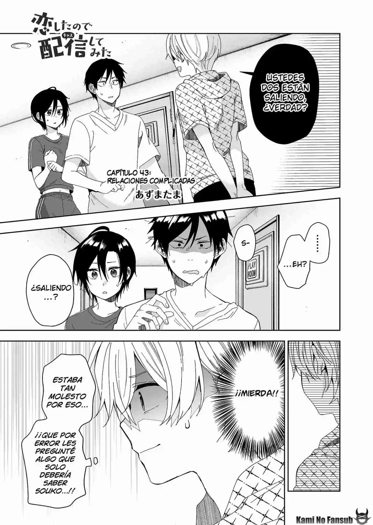 Koi Shita No De, Haishin Shite Mita - Capítulo 43 - Página 4 - LectorTMOo