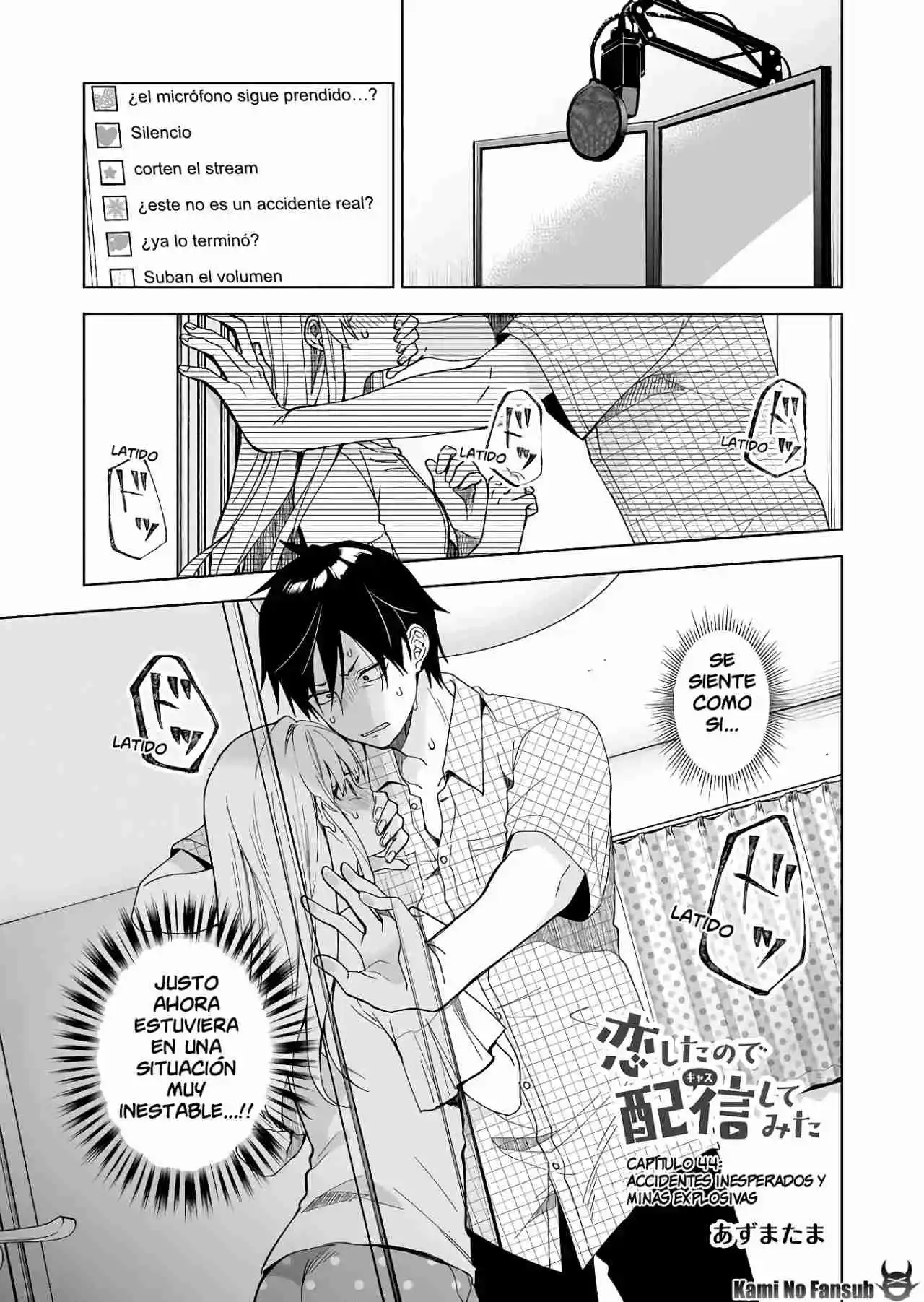 Koi Shita No De, Haishin Shite Mita - Capítulo 44 - Página 3 - LectorTMOo