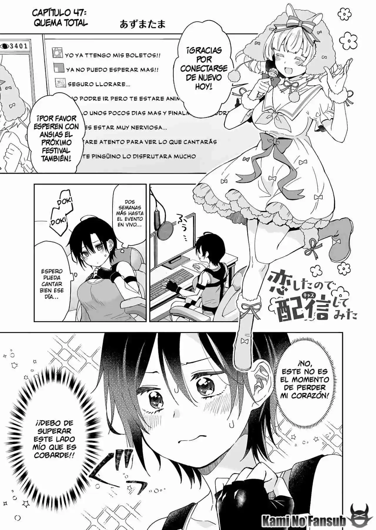 Koi Shita No De, Haishin Shite Mita - Capítulo 47 - Página 6 - LectorTMOo