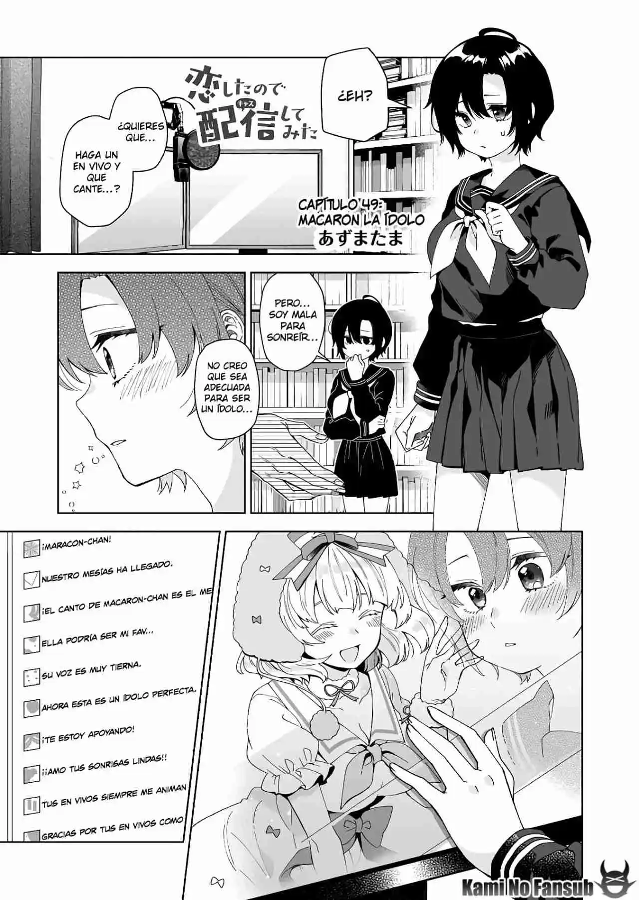 Koi Shita No De, Haishin Shite Mita - Capítulo 49 - Página 5 - LectorTMOo