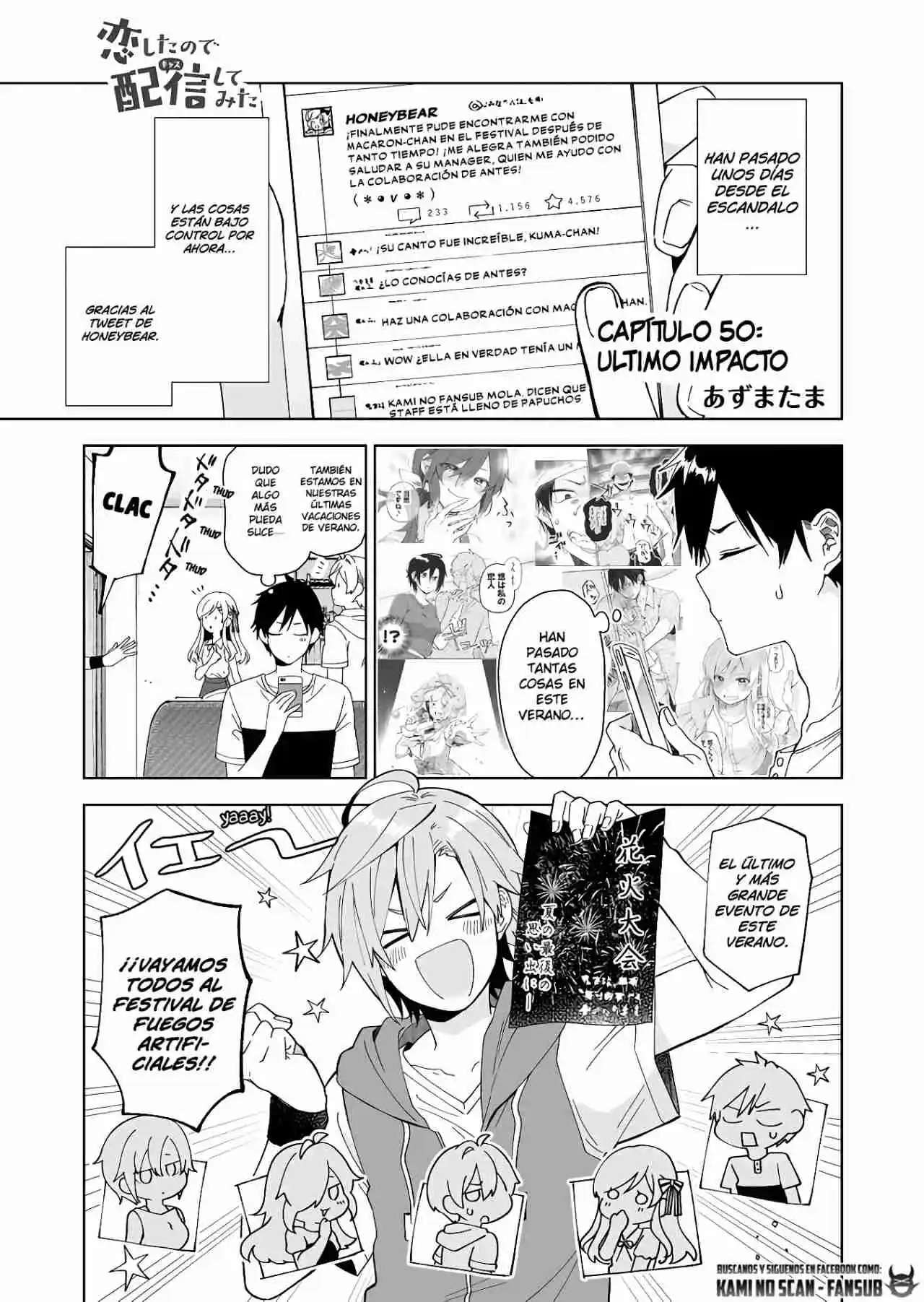 Koi Shita No De, Haishin Shite Mita - Capítulo 50 - Página 6 - LectorTMOo
