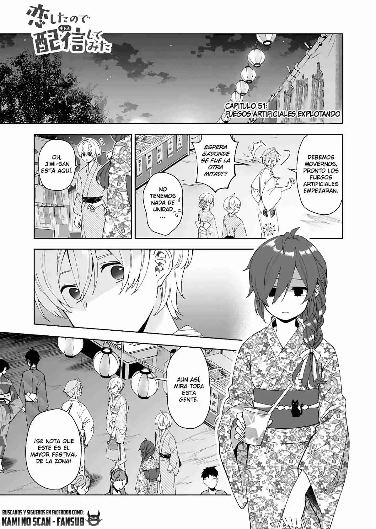 Koi Shita No De, Haishin Shite Mita - Capítulo 51 - Página 8 - LectorTMOo