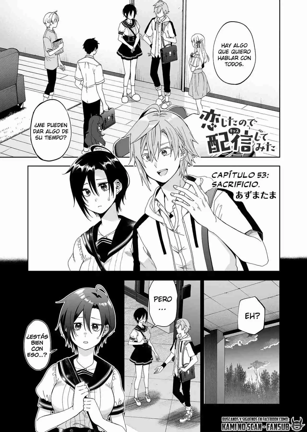 Koi Shita No De, Haishin Shite Mita - Capítulo 53 - Página 8 - LectorTMOo