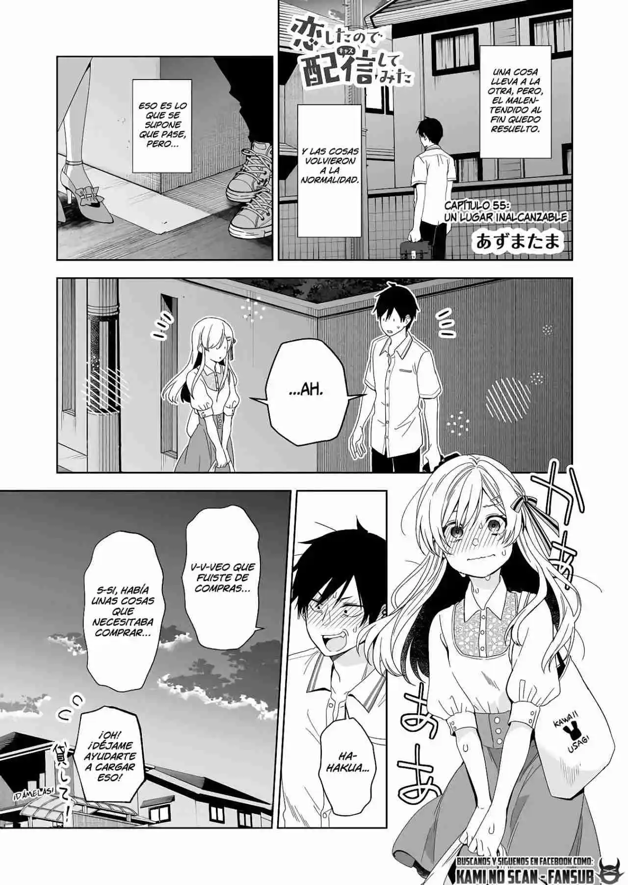 Koi Shita No De, Haishin Shite Mita - Capítulo 55 - Página 4 - LectorTMOo