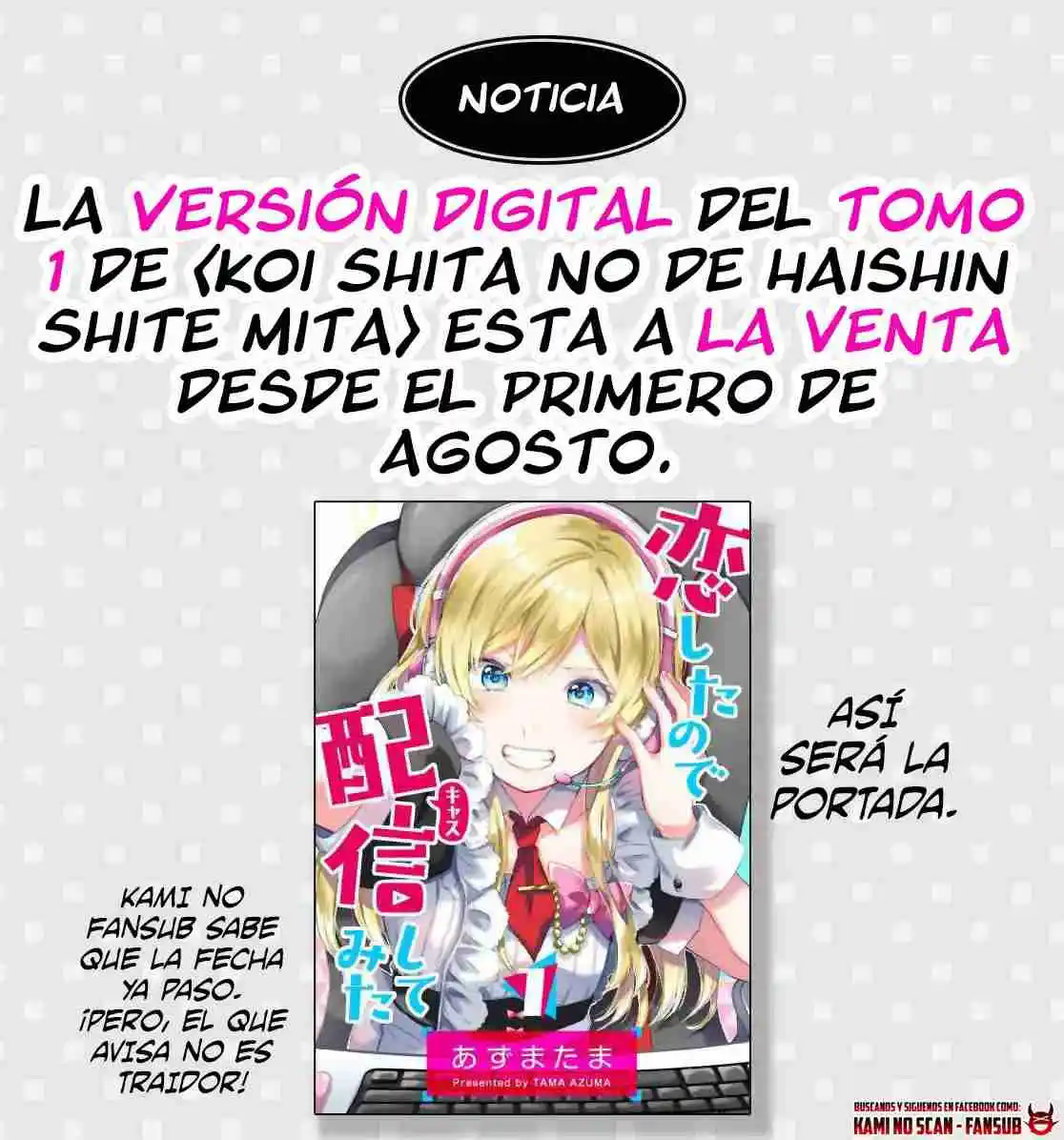 Koi Shita No De, Haishin Shite Mita - Capítulo 60 - Página 40 - LectorTMOo