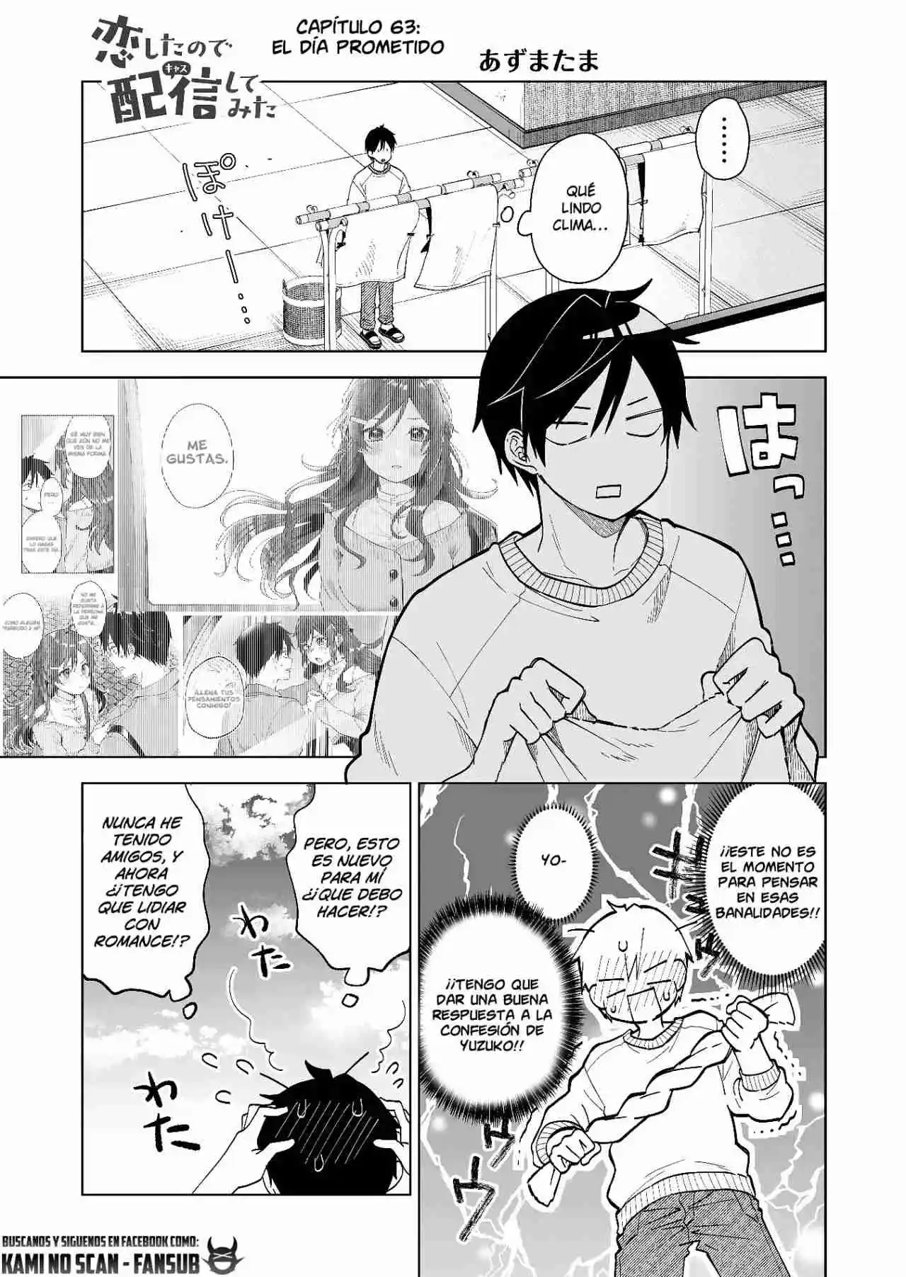 Koi Shita No De, Haishin Shite Mita - Capítulo 63 - Página 4 - LectorTMOo