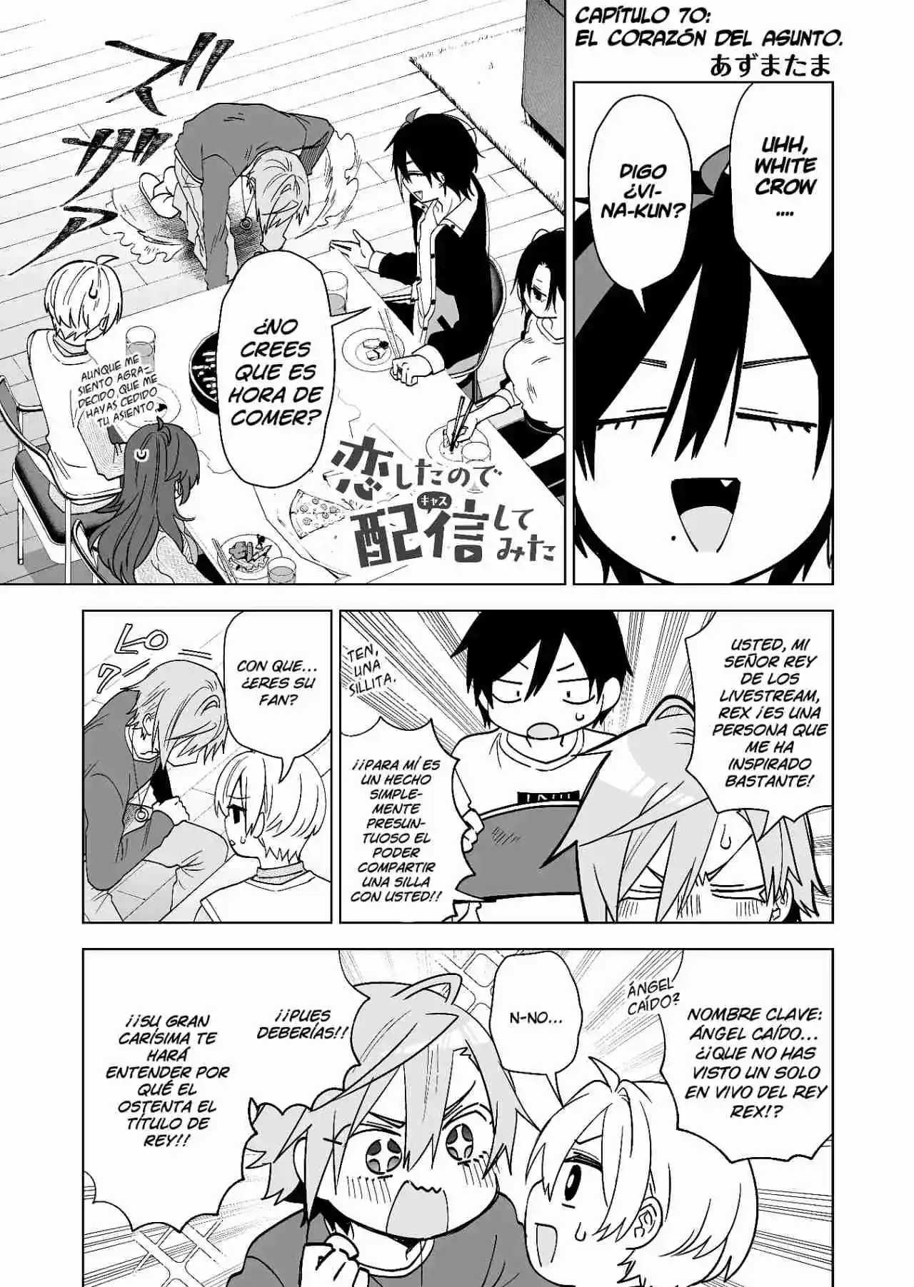 Koi Shita No De, Haishin Shite Mita - Capítulo 70 - Página 3 - LectorTMOo