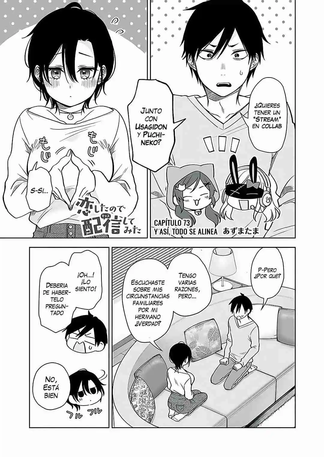 Koi Shita No De, Haishin Shite Mita - Capítulo 73 - Página 3 - LectorTMOo