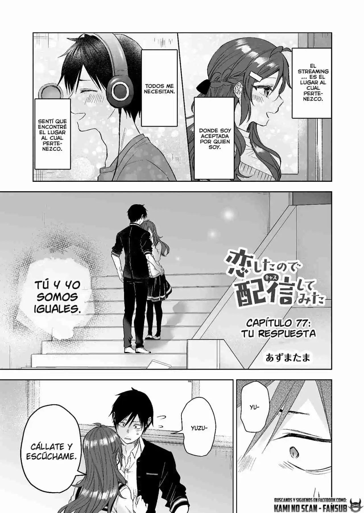Koi Shita No De, Haishin Shite Mita - Capítulo 77 - Página 5 - LectorTMOo