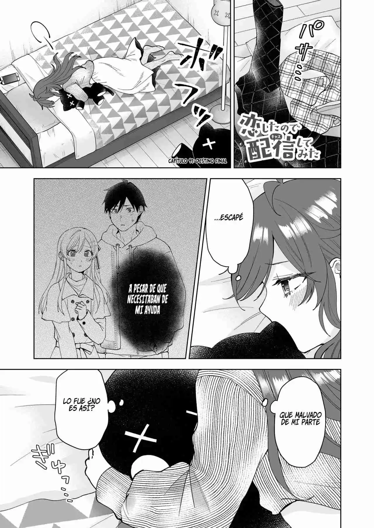 Koi Shita No De, Haishin Shite Mita - Capítulo 91 - Página 3 - LectorTMOo