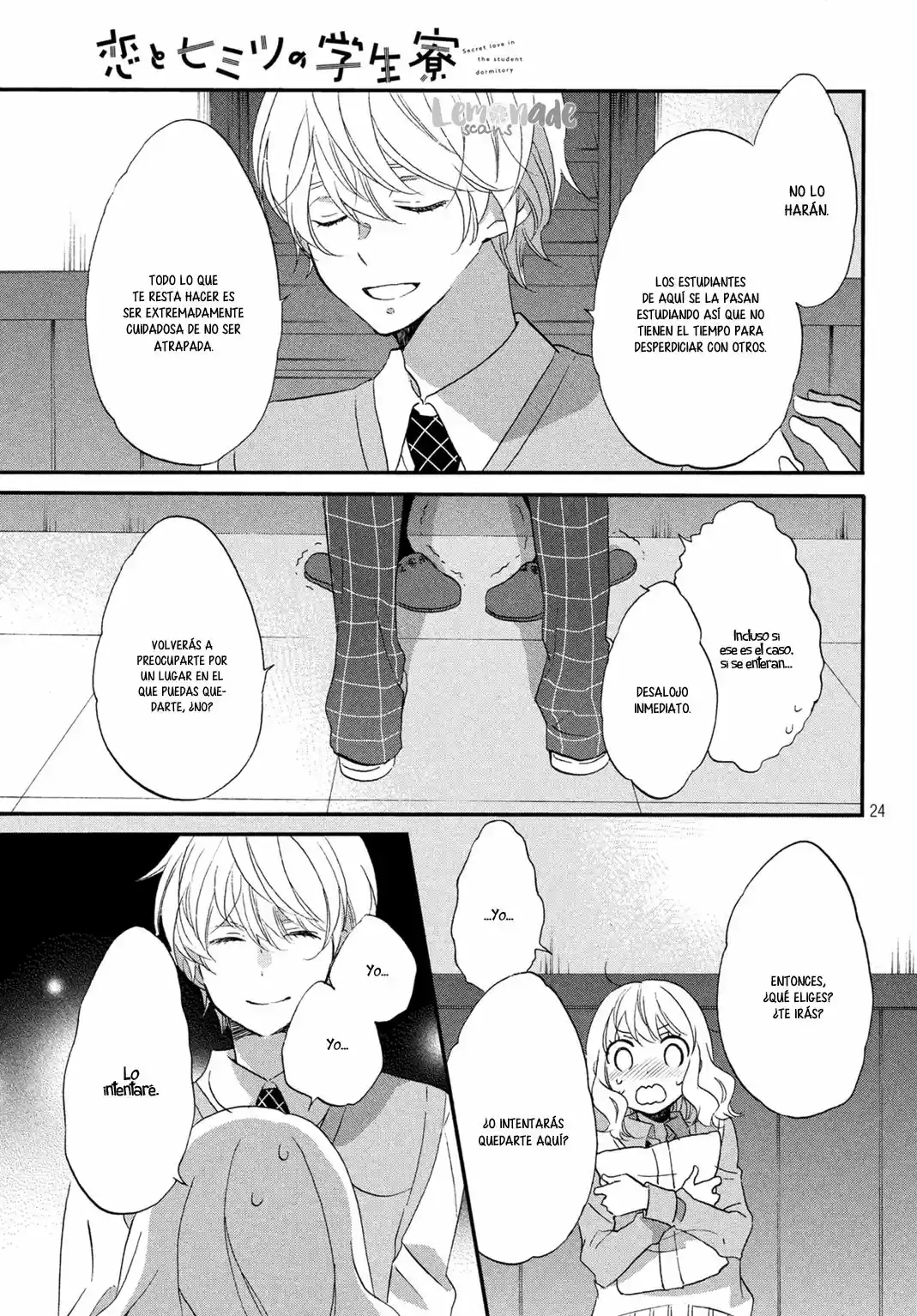 Koi To Himitsu No Gakuseiryou - Capítulo 1 - Página 26 - LectorTMOo