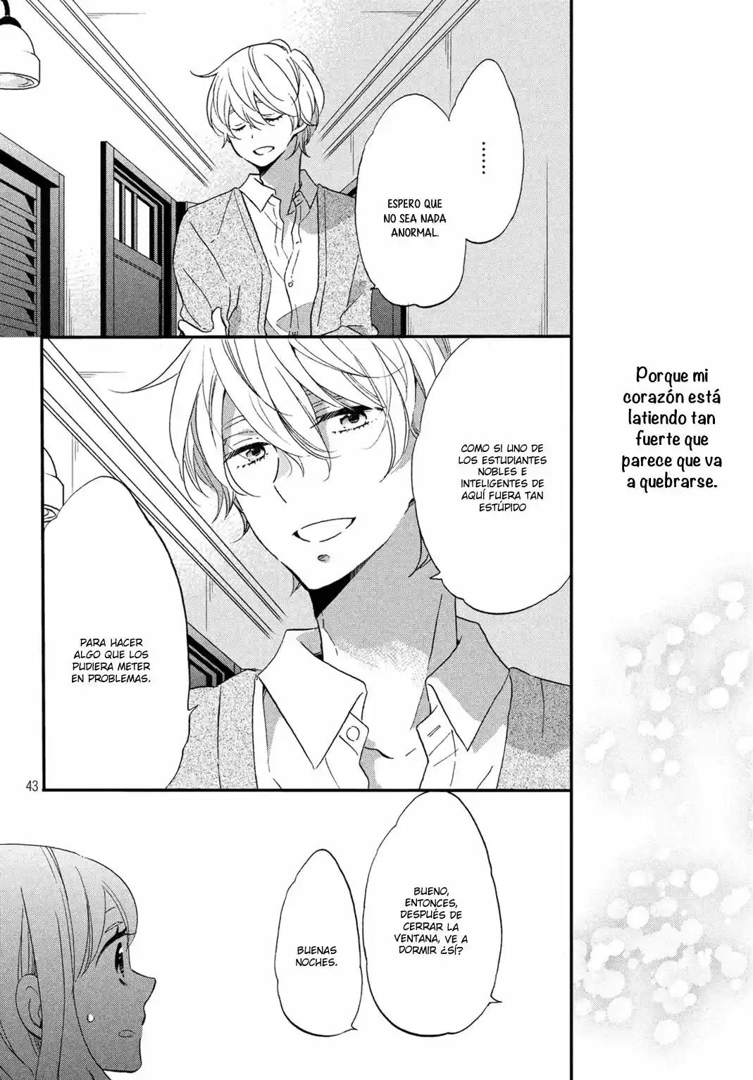 Koi To Himitsu No Gakuseiryou - Capítulo 1 - Página 45 - LectorTMOo