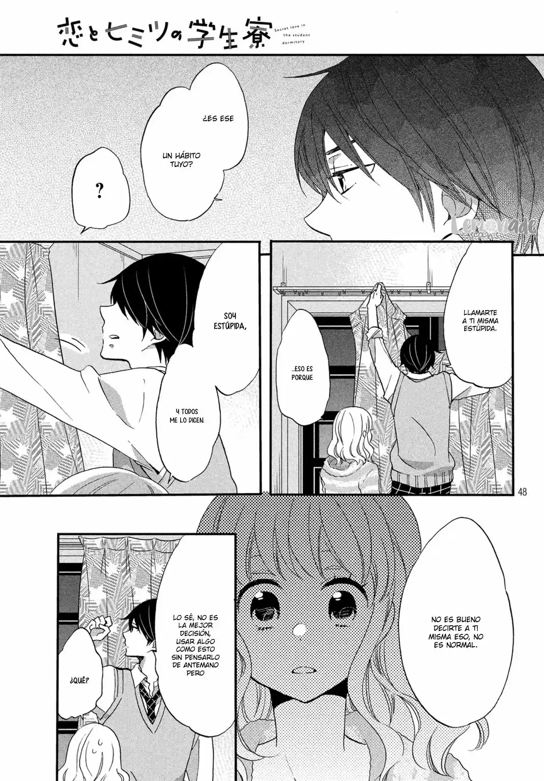 Koi To Himitsu No Gakuseiryou - Capítulo 1 - Página 50 - LectorTMOo