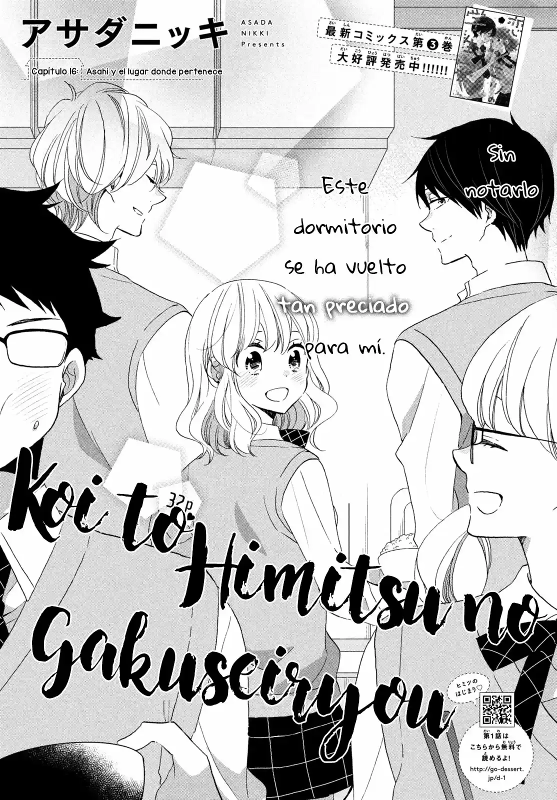 Koi To Himitsu No Gakuseiryou - Capítulo 16 - Página 3 - LectorTMOo