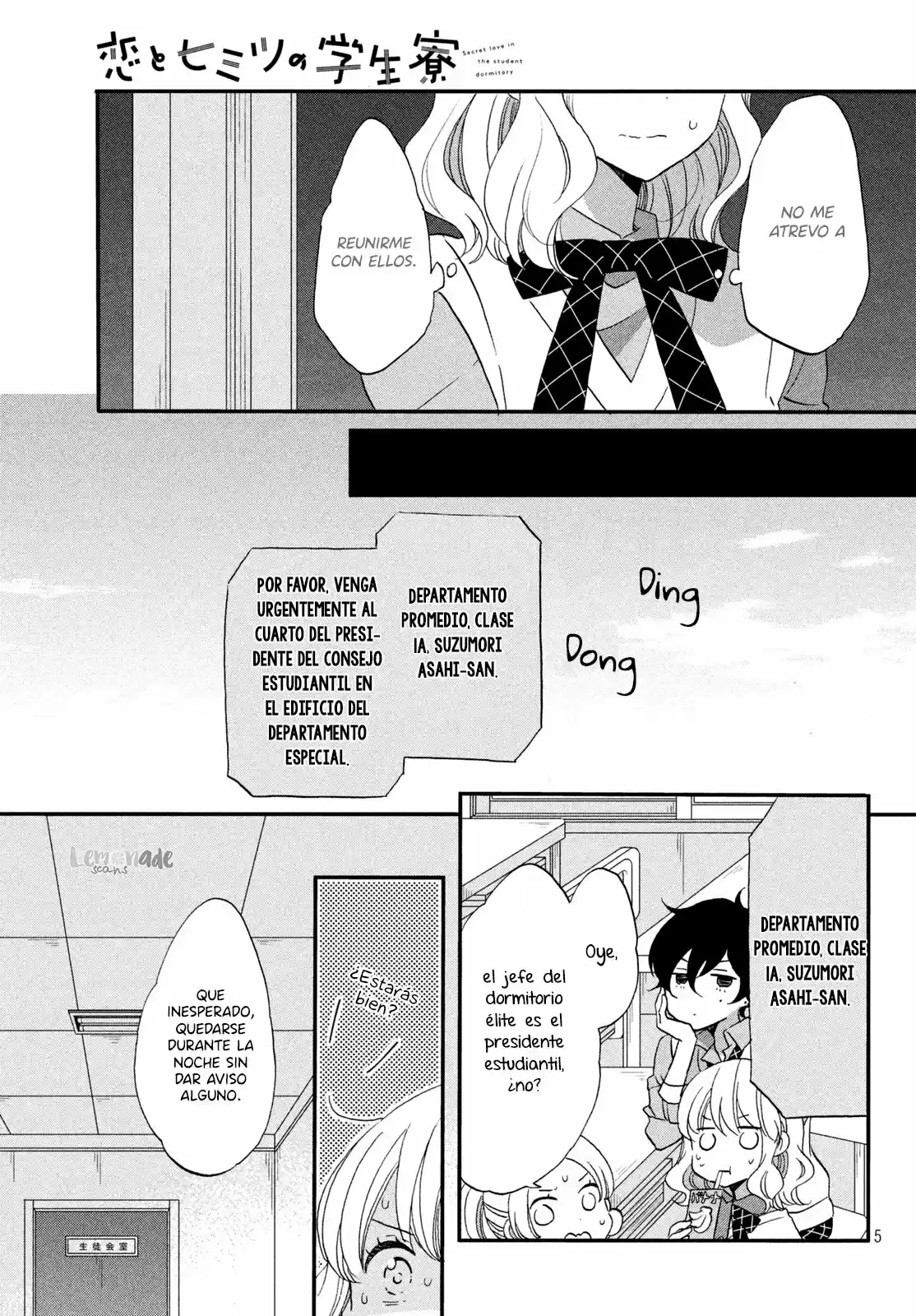 Koi To Himitsu No Gakuseiryou - Capítulo 16 - Página 7 - LectorTMOo