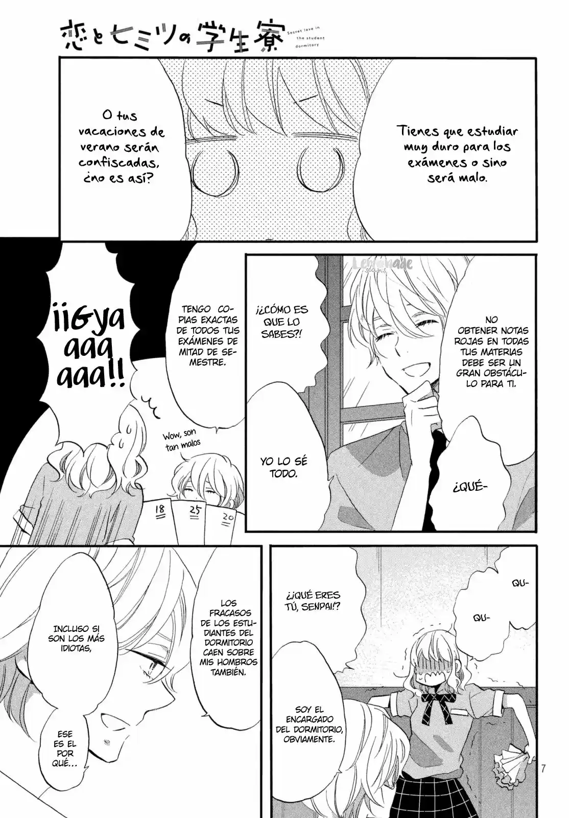 Koi To Himitsu No Gakuseiryou - Capítulo 6 - Página 10 - LectorTMOo