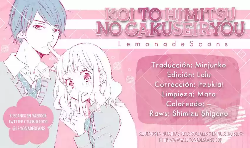 Koi To Himitsu No Gakuseiryou - Capítulo 7 - Página 3 - LectorTMOo