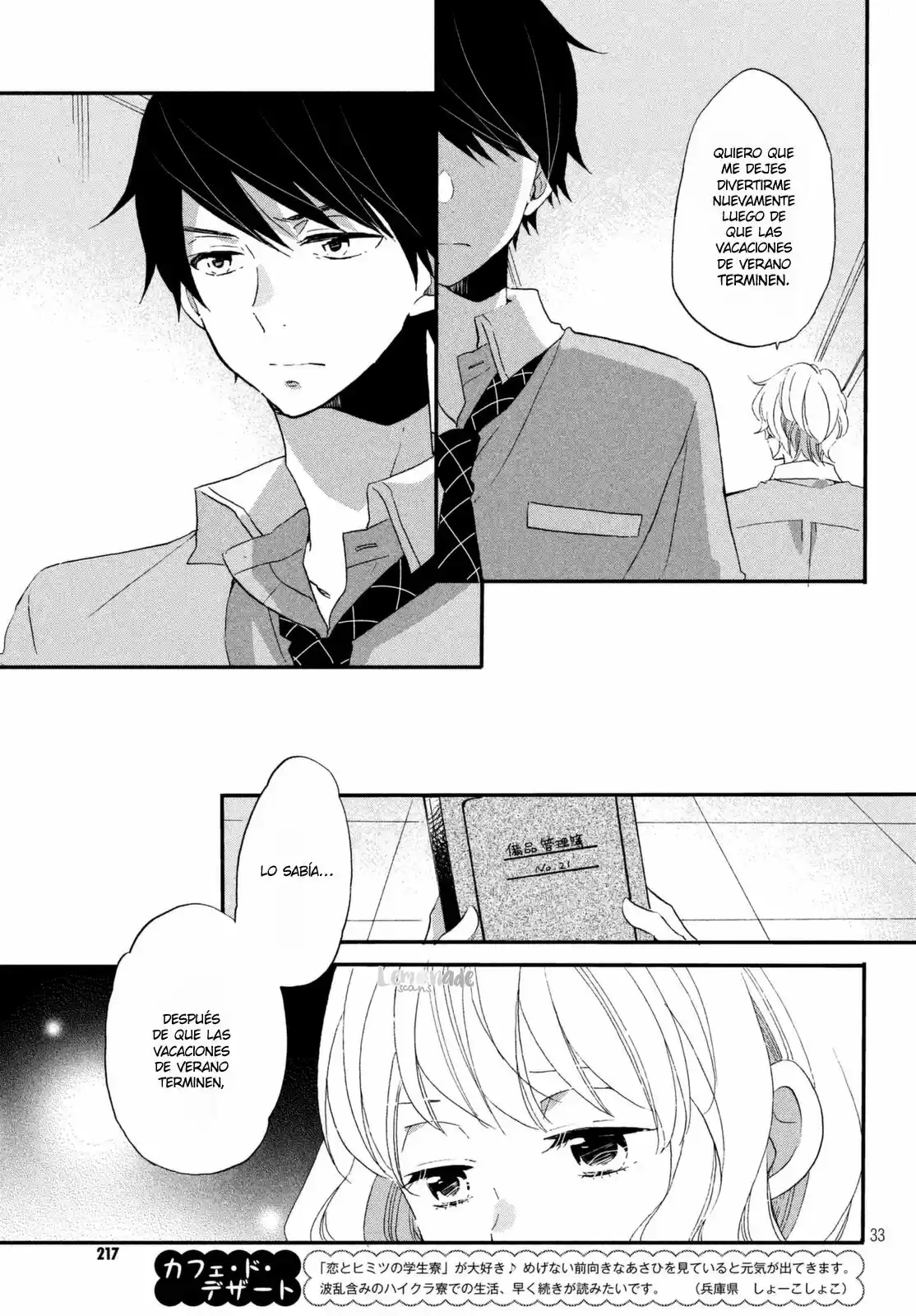 Koi To Himitsu No Gakuseiryou - Capítulo 7 - Página 36 - LectorTMOo
