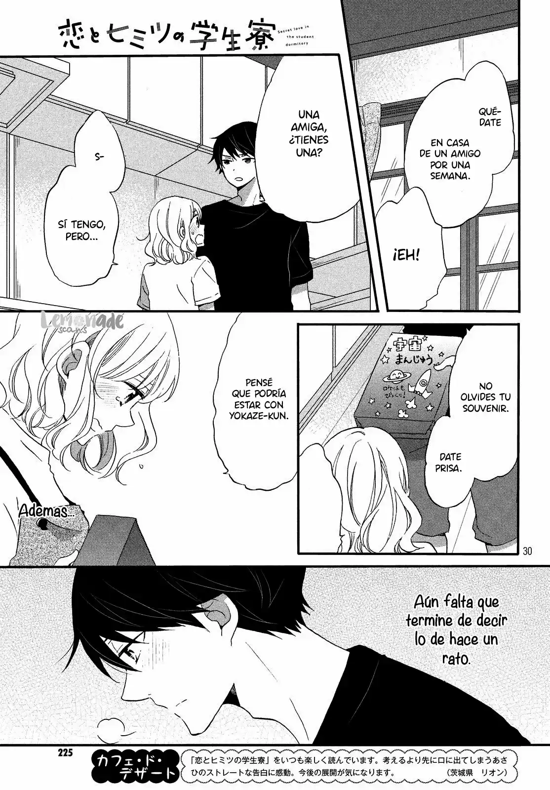 Koi To Himitsu No Gakuseiryou - Capítulo 9 - Página 34 - LectorTMOo