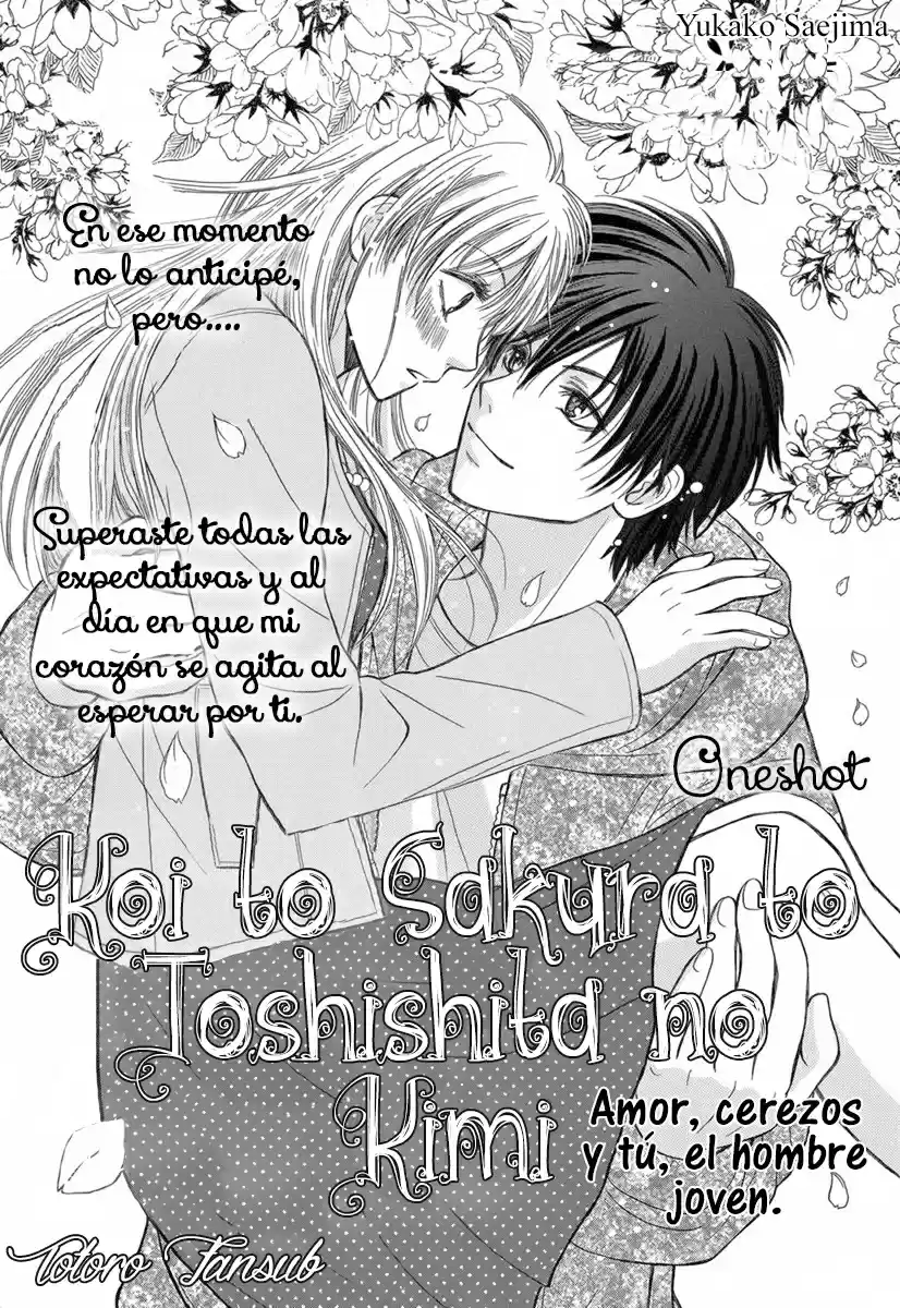 Koi To Sakura To Toshishita No Kimi - Capítulo 00 - Página 5 - LectorTMOo