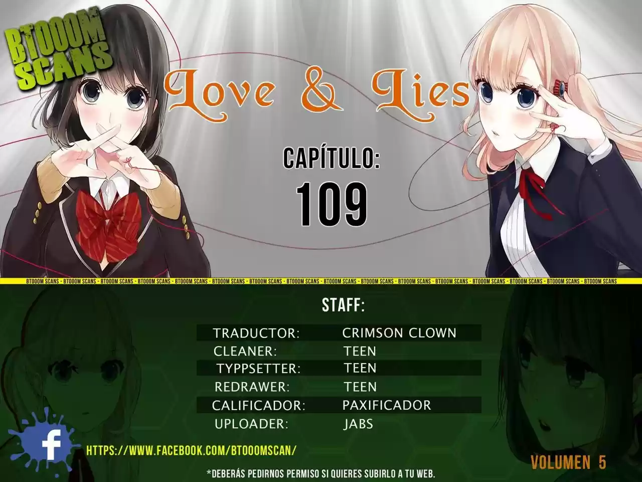 Koi To Uso - Capítulo 109 - Página 2 - LectorTMOo