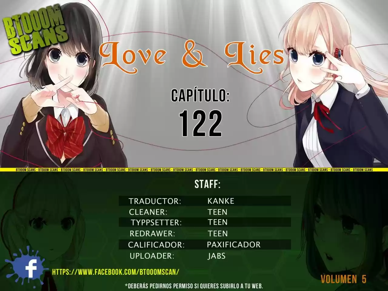Koi To Uso - Capítulo 122 - Página 1 - LectorTMOo