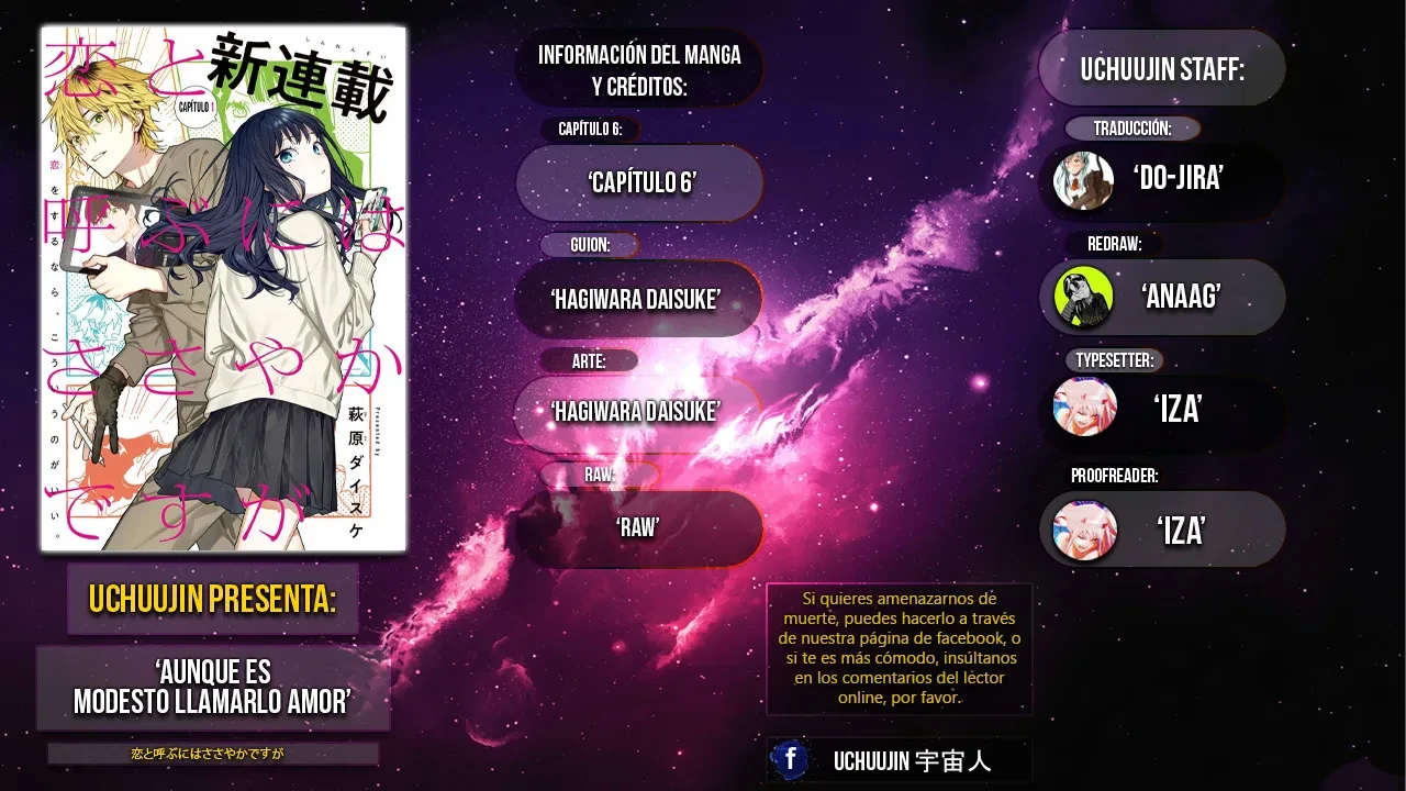 Koi To Yobu Ni Wa Sasayaka Desuga - Capítulo 6 - Página 1 - LectorTMOo