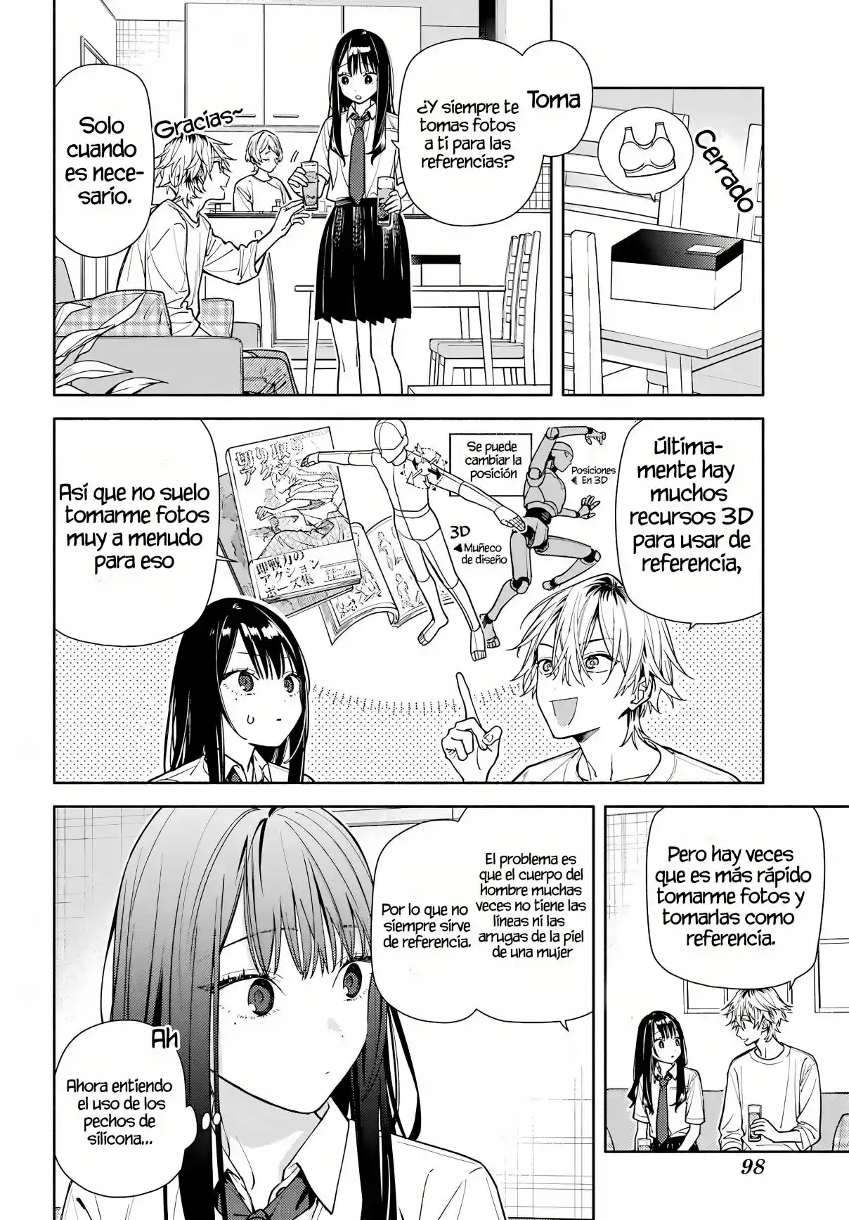 Koi To Yobu Ni Wa Sasayaka Desuga - Capítulo 8 - Página 15 - LectorTMOo