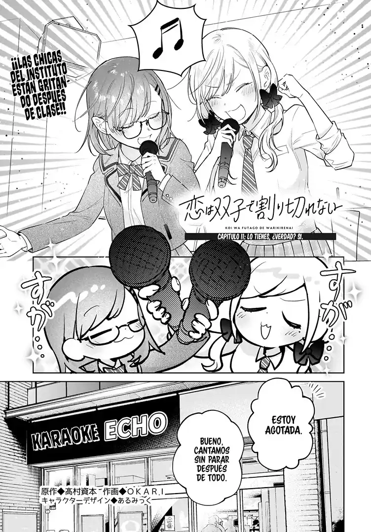 Koi Wa Futago De Warikirenai - Capítulo 11 - Página 4 - LectorTMOo