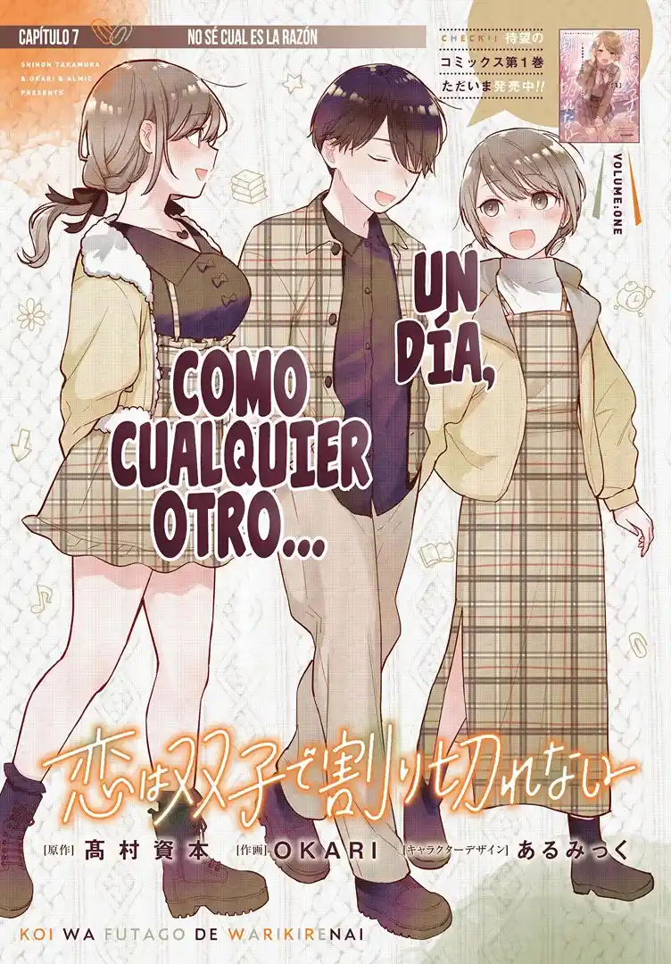 Koi Wa Futago De Warikirenai - Capítulo 7 - Página 4 - LectorTMOo