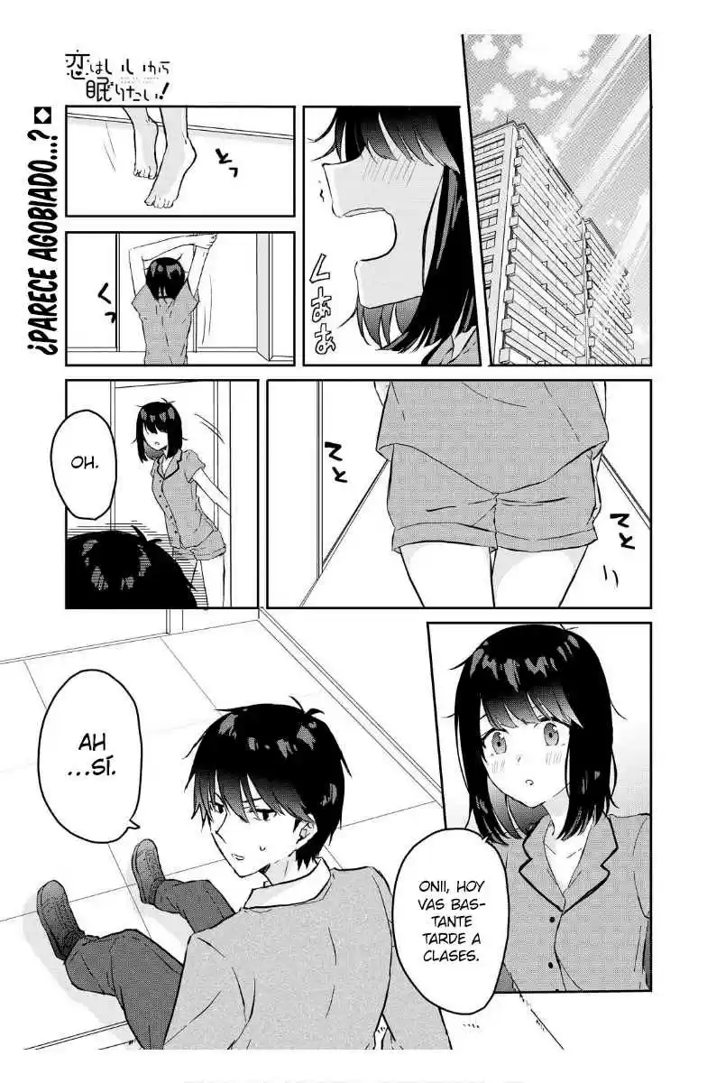 Koi Wa Iikara Nemuritai! - Capítulo 3 - Página 2 - LectorTMOo