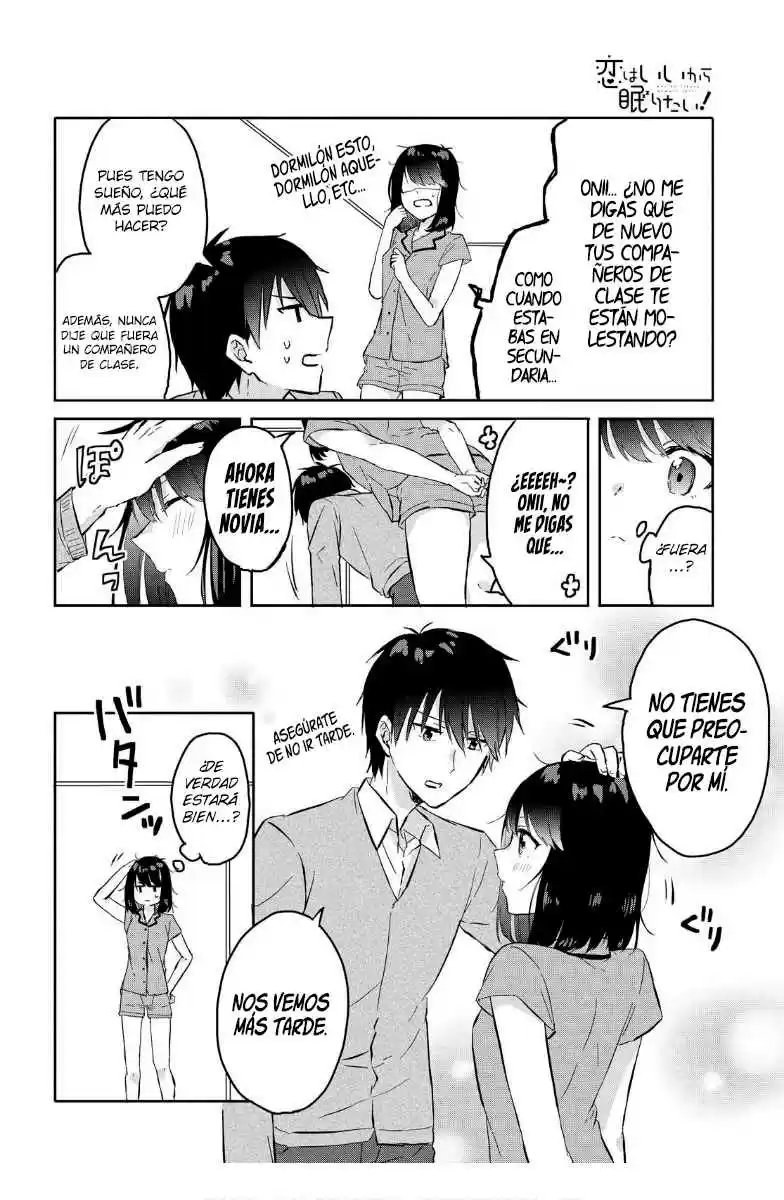 Koi Wa Iikara Nemuritai! - Capítulo 3 - Página 3 - LectorTMOo