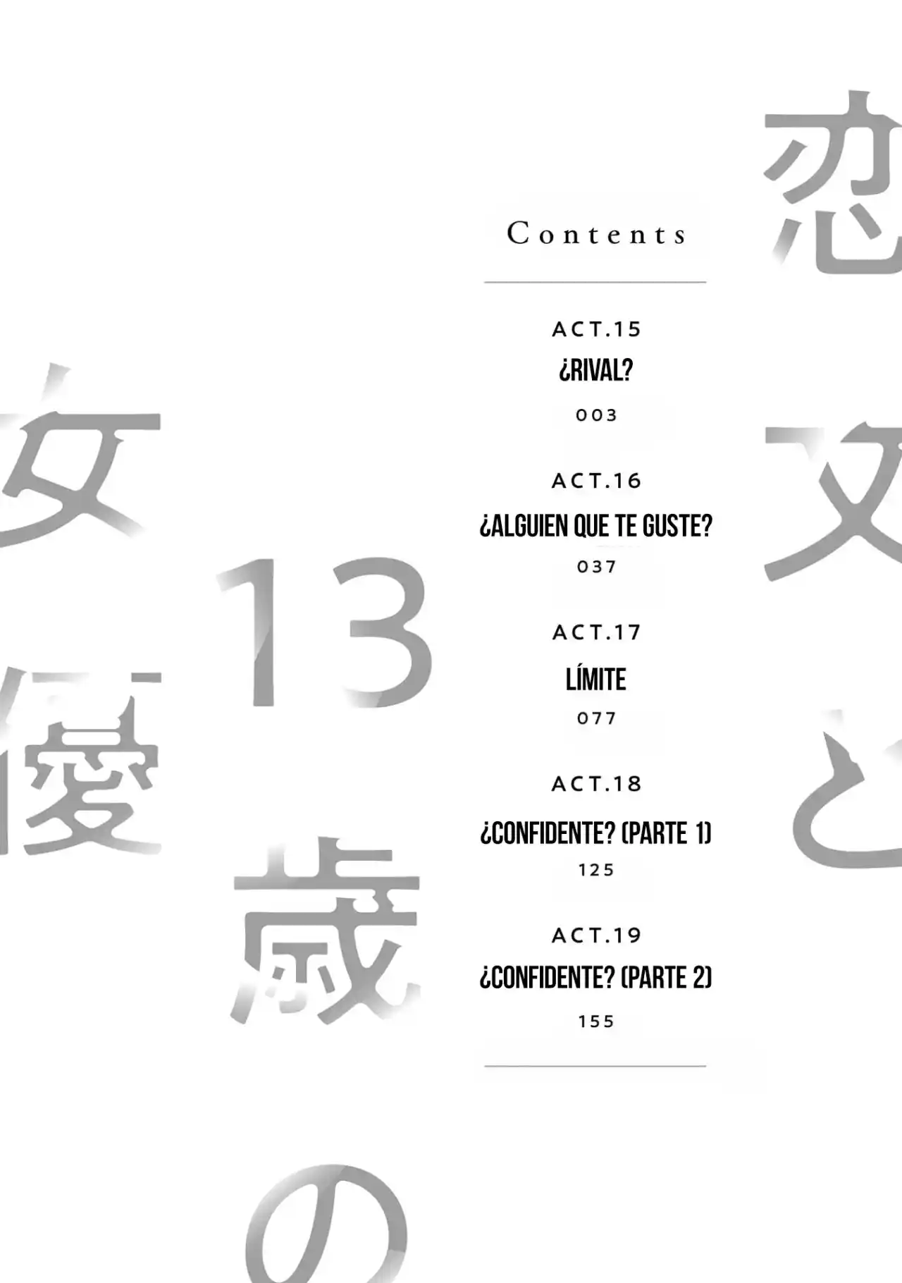 Koibumi To 13-sai No Actress - Capítulo 15 - Página 3 - LectorTMOo
