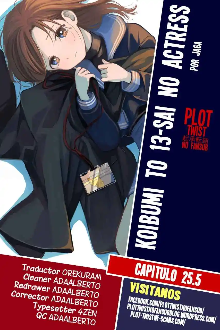 Koibumi To 13-sai No Actress - Capítulo 25.50 - Página 1 - LectorTMOo
