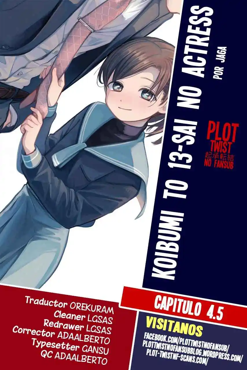 Koibumi To 13-sai No Actress - Capítulo 4.50 - Página 1 - LectorTMOo