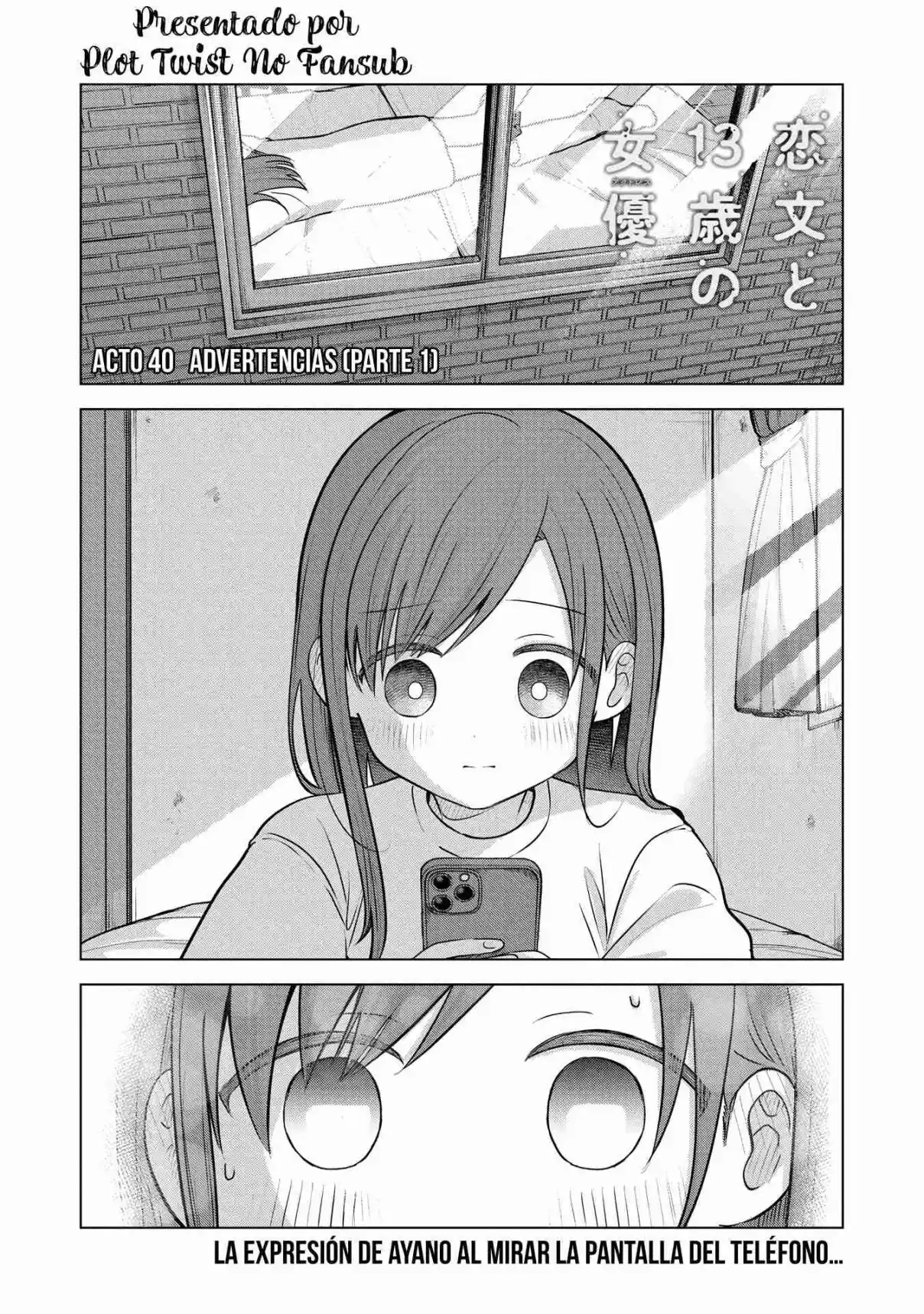 Koibumi To 13-sai No Actress - Capítulo 40 - Página 2 - LectorTMOo