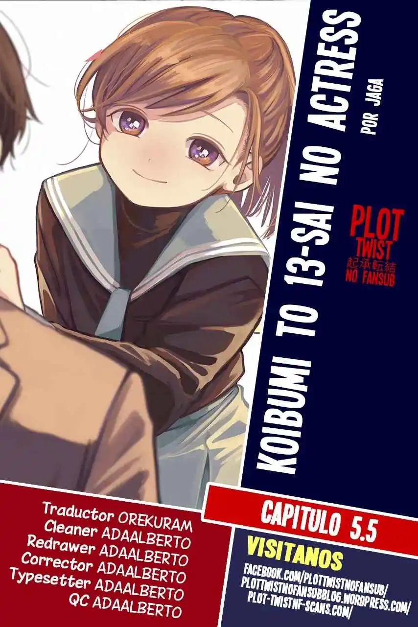 Koibumi To 13-sai No Actress - Capítulo 5.50 - Página 1 - LectorTMOo
