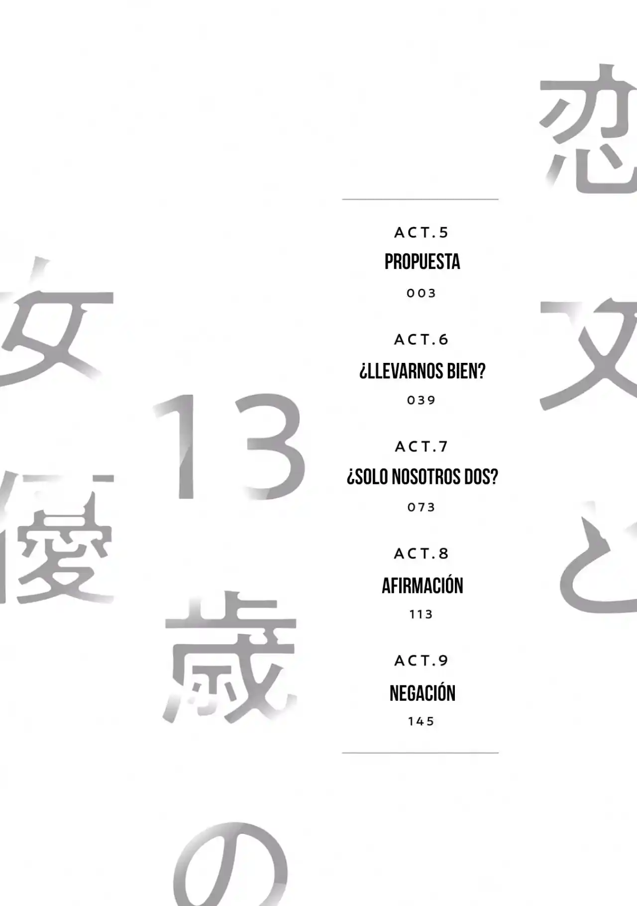 Koibumi To 13-sai No Actress - Capítulo 5 - Página 3 - LectorTMOo