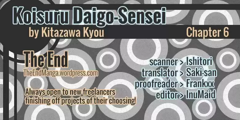 Koisuru Daigo-sensei - Capítulo 6 - Página 4 - LectorTMOo
