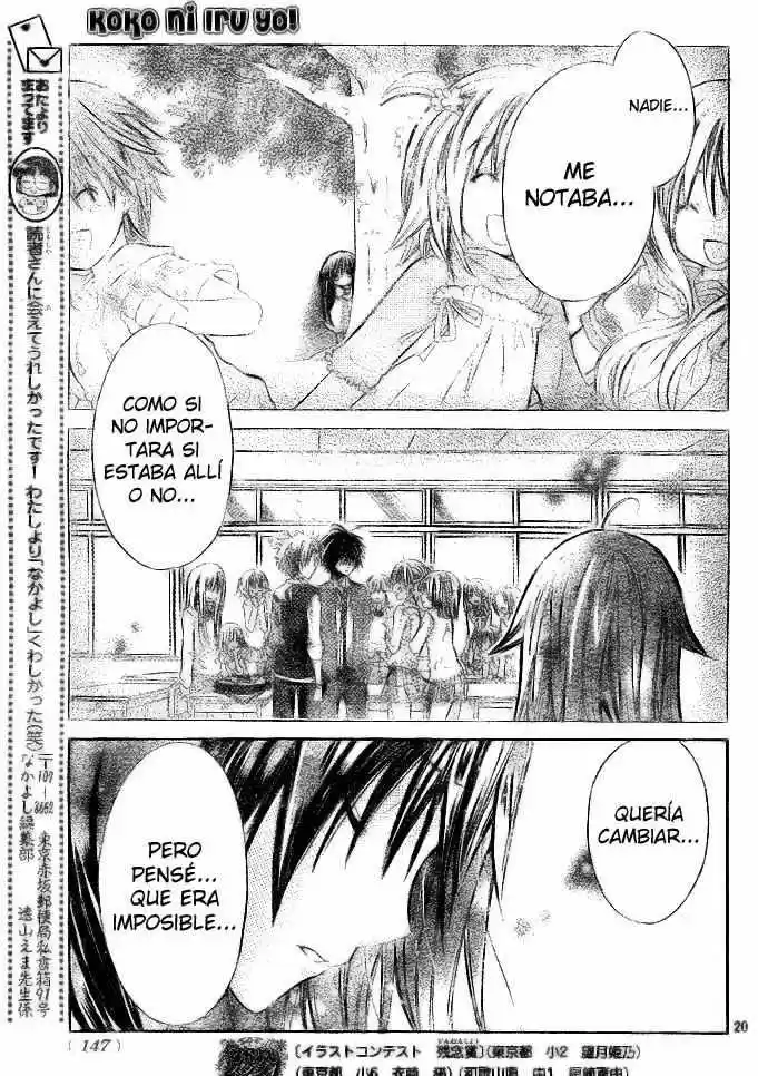 Koko Ni Iru Yo - Capítulo 7 - Página 20 - LectorTMOo