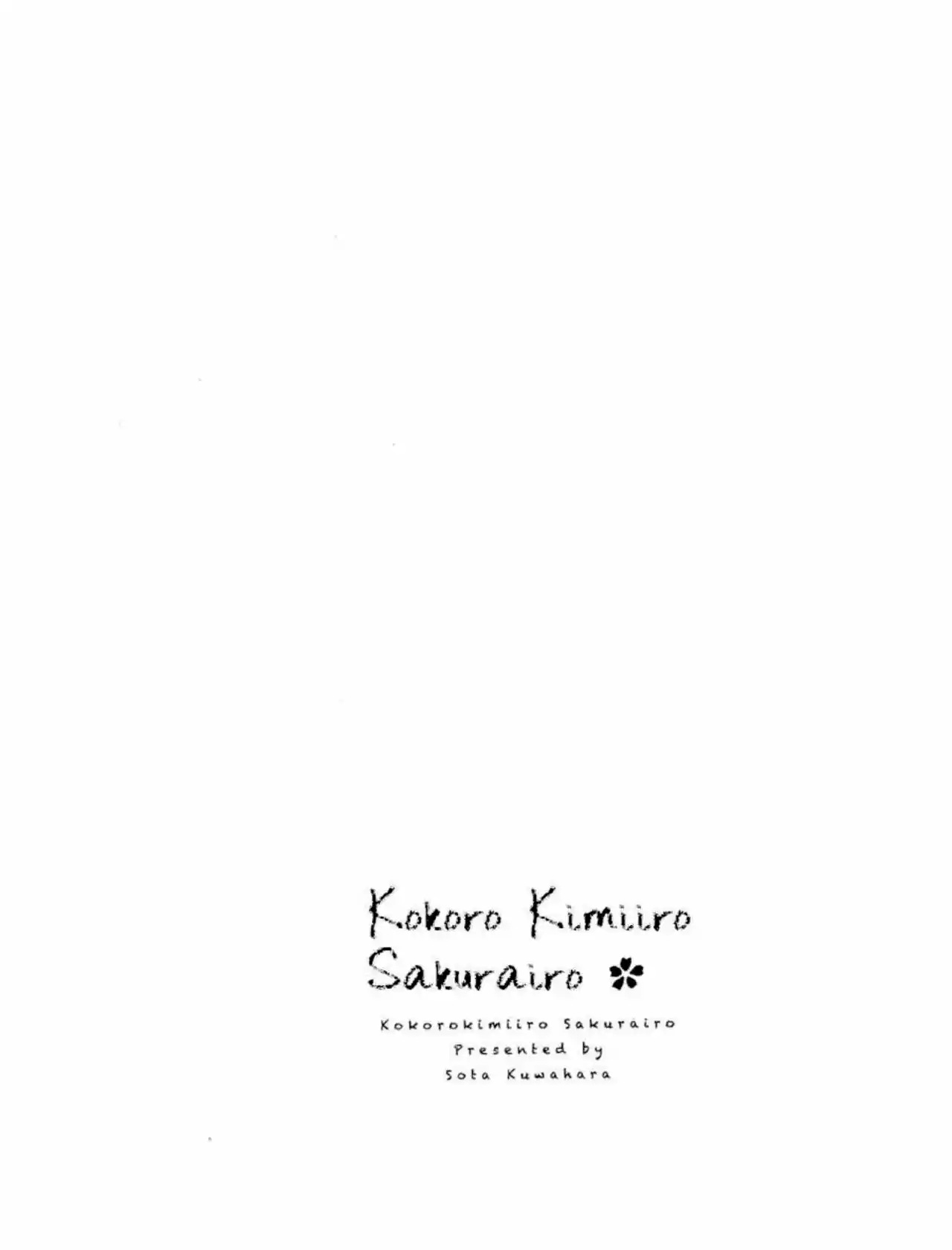 Kokoro Kimi-iro Sakurairo - Capítulo 11 - Página 13 - LectorTMOo