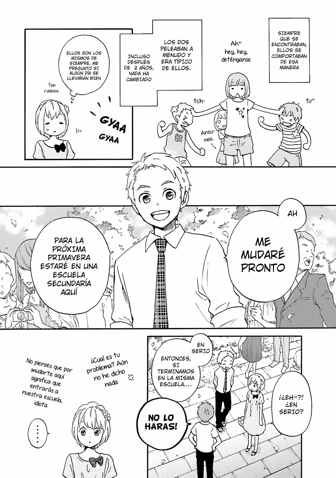 Kokoro Kimi-iro Sakurairo - Capítulo 14 - Página 5 - LectorTMOo