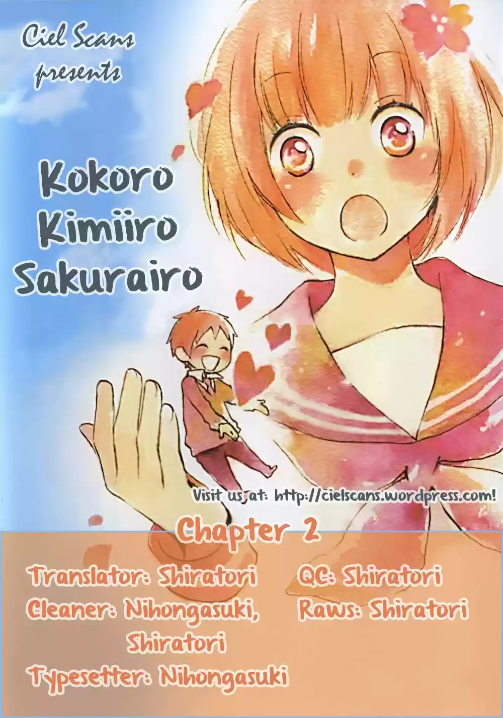 Kokoro Kimi-iro Sakurairo - Capítulo 2 - Página 2 - LectorTMOo