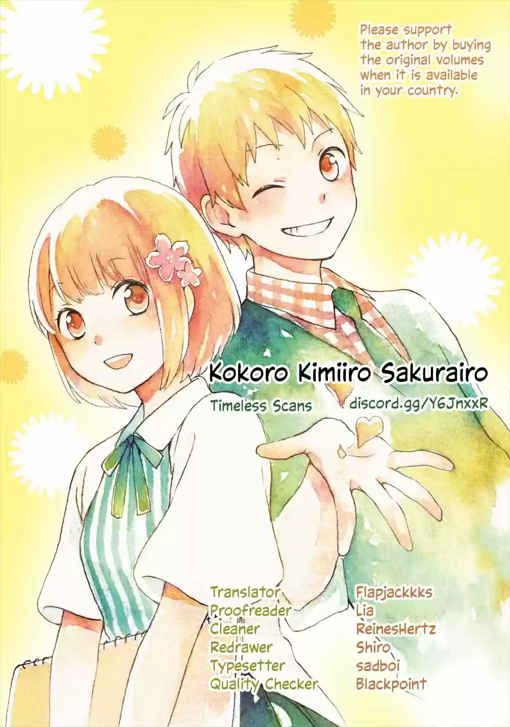 Kokoro Kimi-iro Sakurairo - Capítulo 37 - Página 21 - LectorTMOo