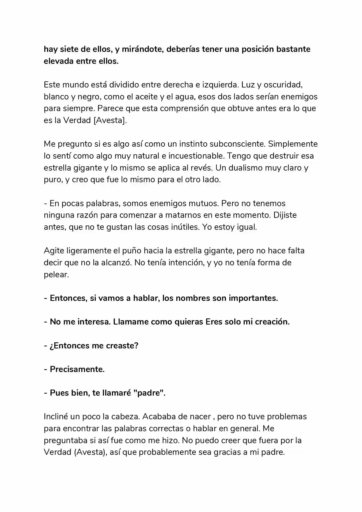 Kokubyaku No Avesta (Novela) - Capítulo 1 - Página 5 - LectorTMOo