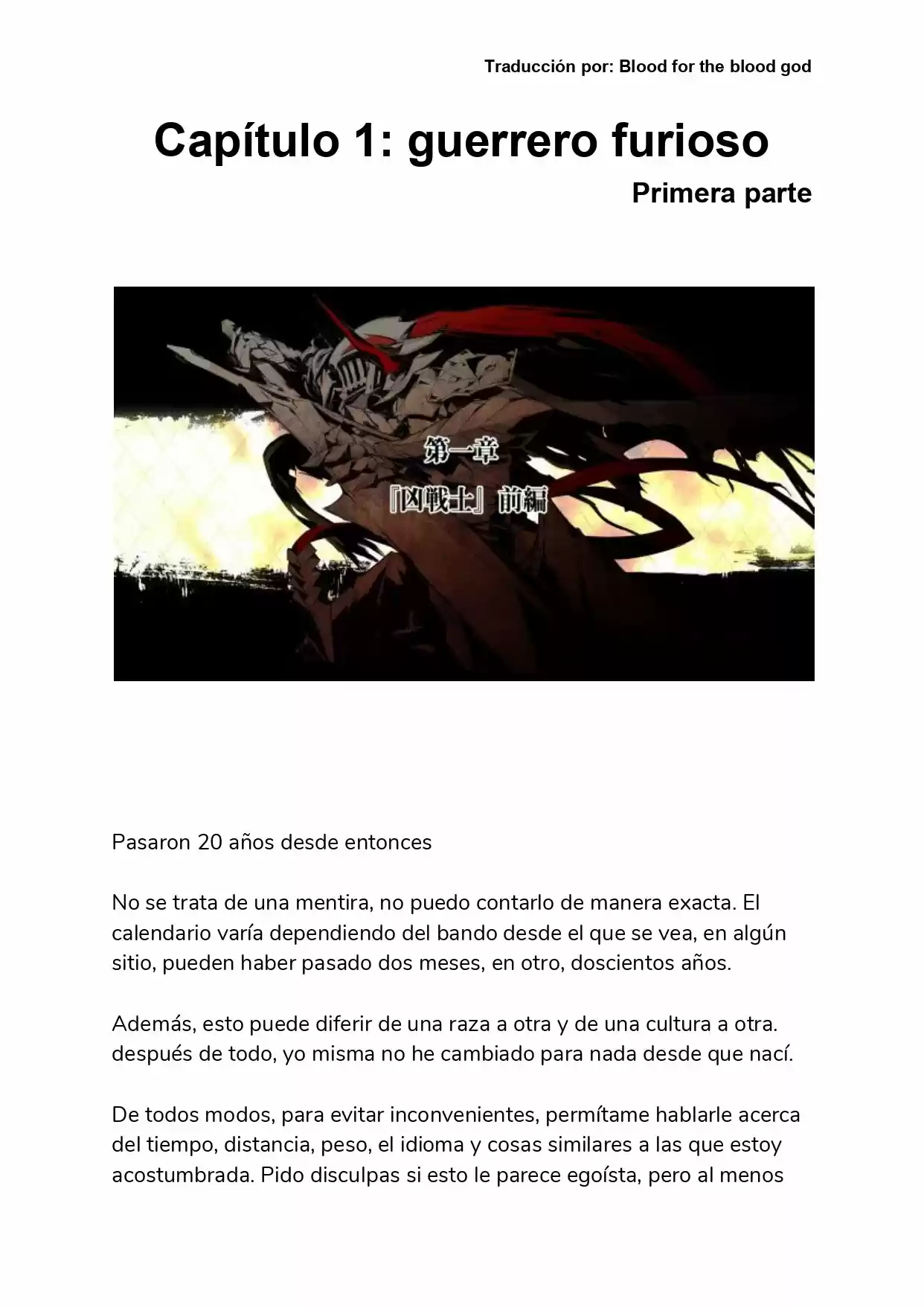 Kokubyaku No Avesta (Novela) - Capítulo 2 - Página 1 - LectorTMOo