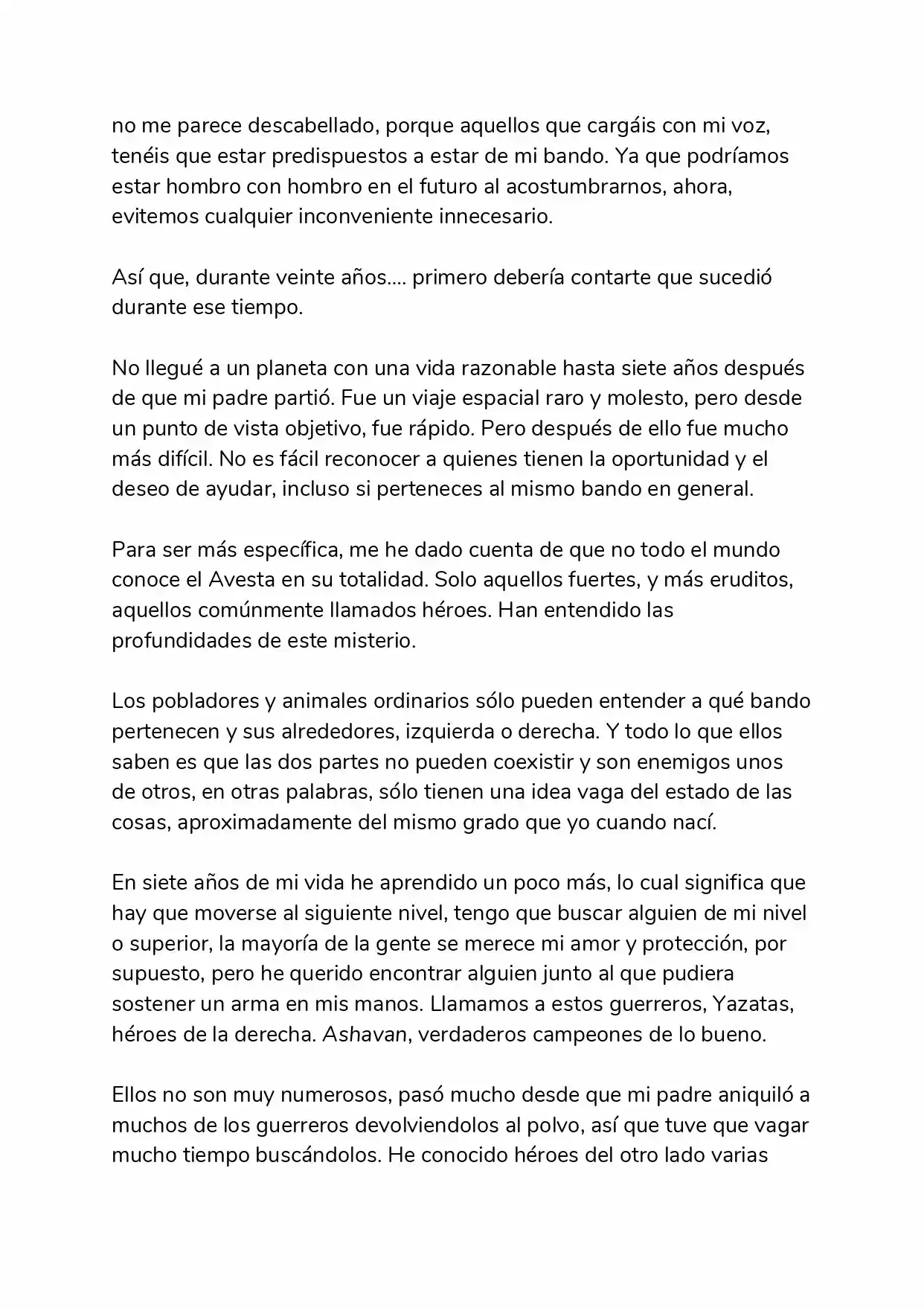 Kokubyaku No Avesta (Novela) - Capítulo 2 - Página 2 - LectorTMOo