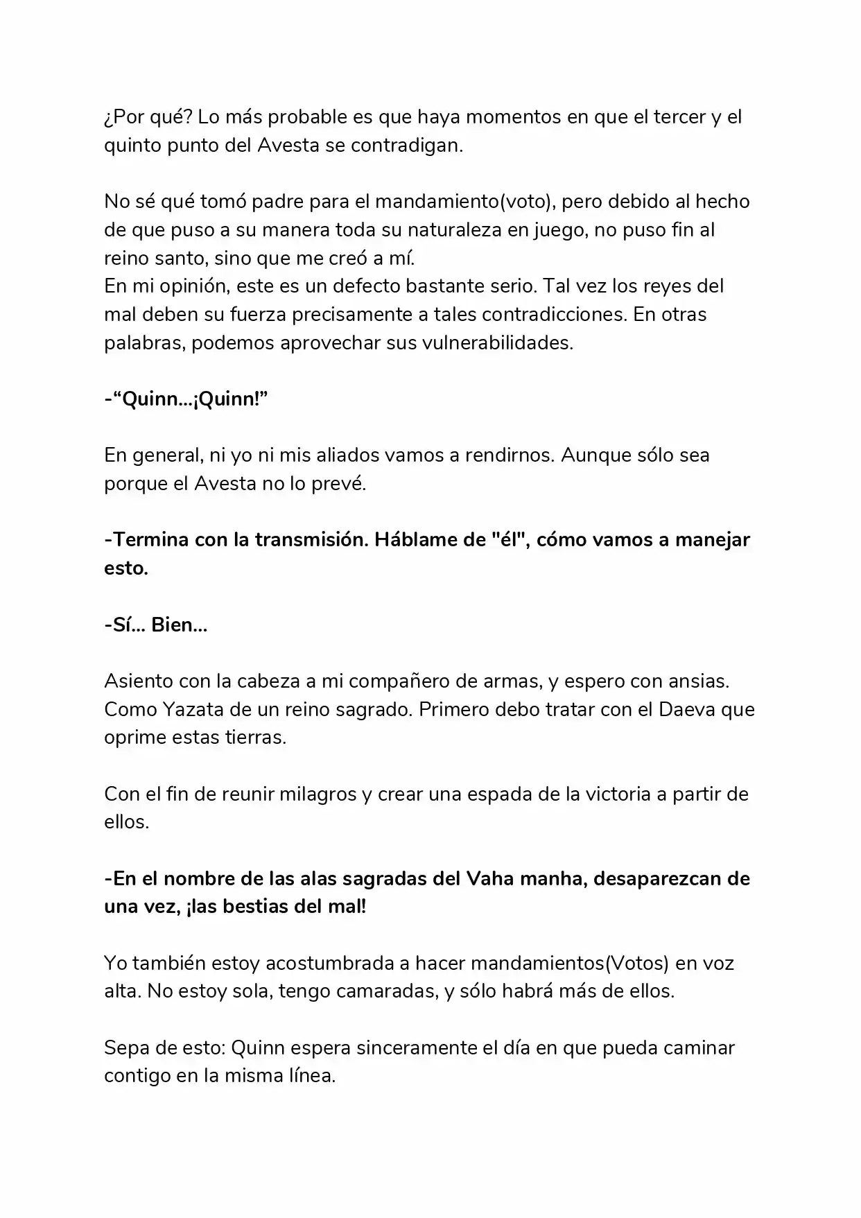 Kokubyaku No Avesta (Novela) - Capítulo 2 - Página 6 - LectorTMOo